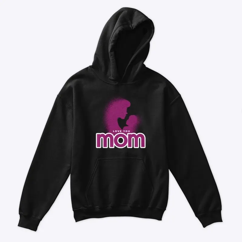 Love Mom Kids Hoodie