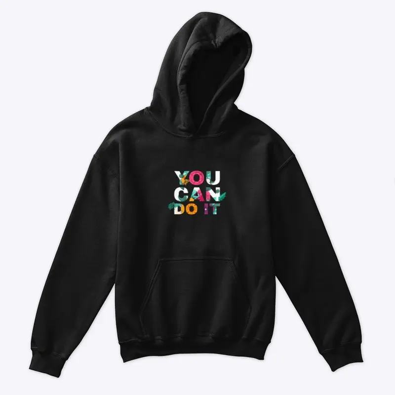 you can do it Kids Hoodie